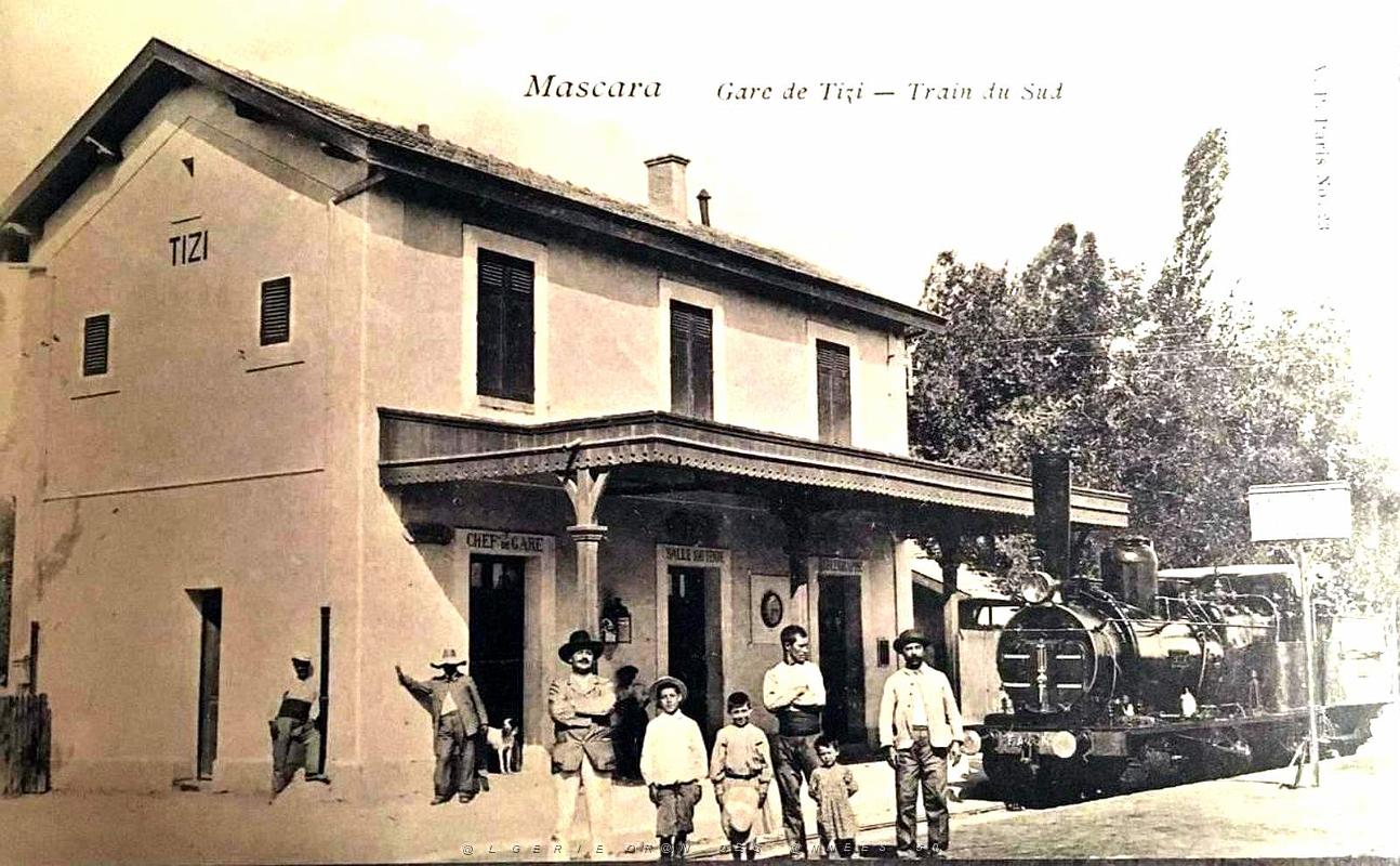 1436- Mascara - Gare de Tizi - Train du sud.jpg